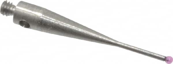 CMM Ball Stylus: 1 mm Ball Dia, 20 mm OAL, M2, M2 MPN:Z3010