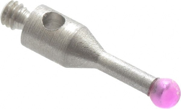 CMM Ball Stylus: 2 mm Ball Dia, 10 mm OAL, M2, M2 MPN:Z3090