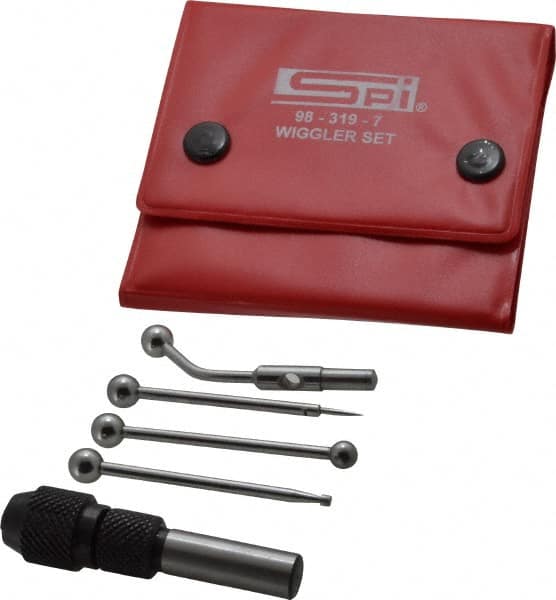 0.0002 Inch Accuracy, Single End, Center Finder Set Mechanical MPN:98-319-7