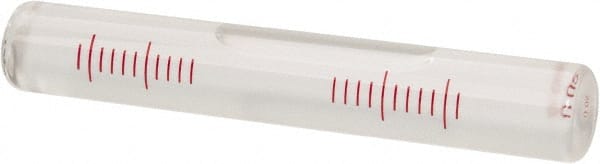 3-3/4 Inch Long x 19/32 Inch Wide, Level Replacement Vial MPN:15.100.0.05