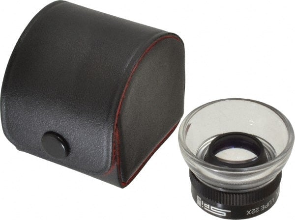 22x Magnification, Singlet Lens Plastic Loupe MPN:40-152-1