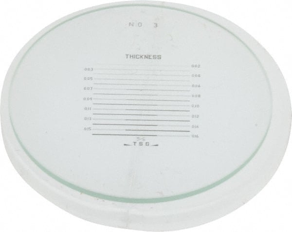 1-3/8 Inch Diameter, Optical Comparator Chart and Reticle MPN:40-243-8