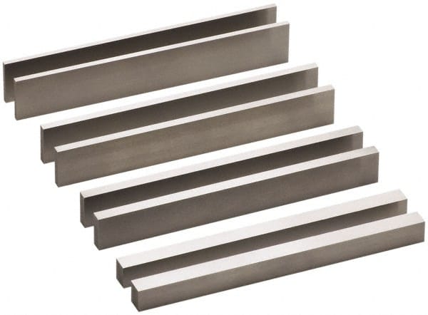 8 Piece, 6 Inch Long Steel Parallel Set MPN:13-239-9