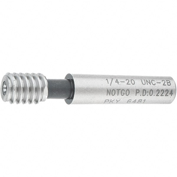 Plug Thread Gage: 1/4-20 Thread, 6H Class, Single End, No Go MPN:34-251-9