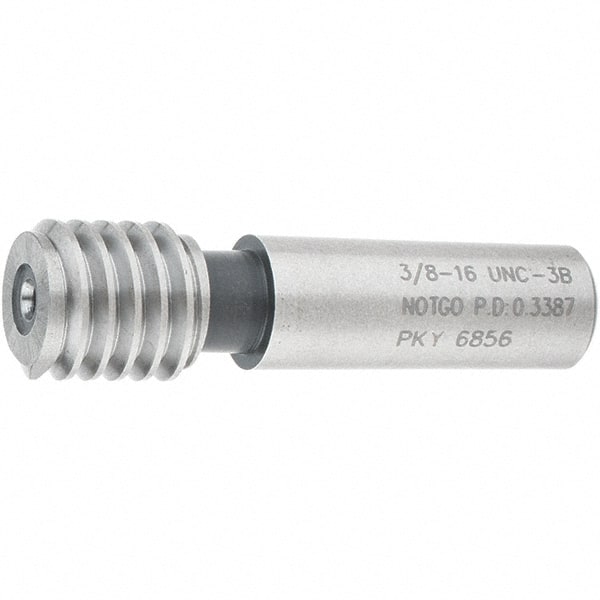 Plug Thread Gage: 3/8-16 Thread, 6H Class, Single End, No Go MPN:34-270-9