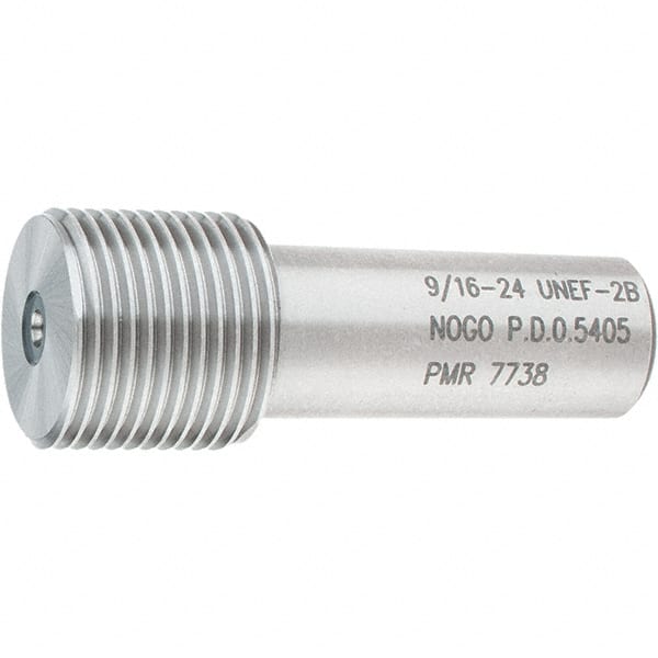 Plug Thread Gage: 9/16-24 Thread, 6H Class, Single End, No Go MPN:34-302-0