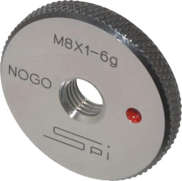 Threaded Ring Gage: M8 x 1.00 Thread, Metric, Class 6G, No Go MPN:34-480-4