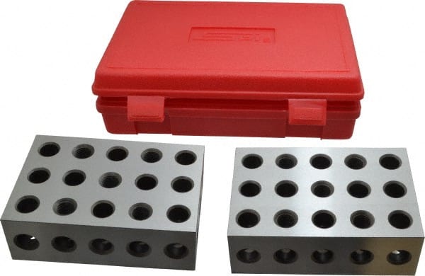 Setup Block: 0.0003 Squareness, Hardened Steel, 2-4-6 Block MPN:13-671-3