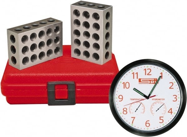 Setup Block: 0.0001 Squareness, Hardened Steel, 1-2-3 Block MPN:8524107/4122270