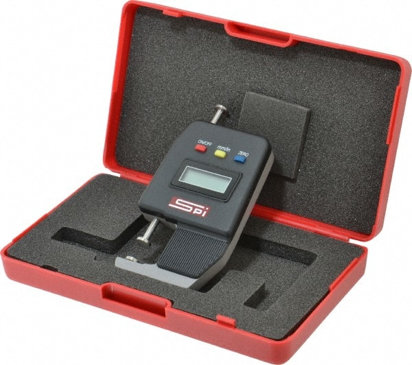 0mm to 25mm Measurement, 0.01mm Resolution Electronic Thickness Gage MPN:13-162-3