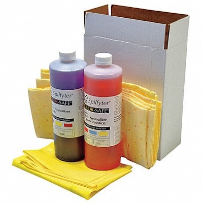 Spill Kit Chem/Hazmat White PK4 MPN:271340