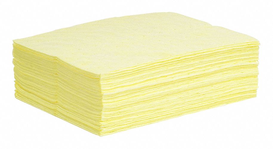 Absorbent Pad Chemical/Hazmat 19 L PK50 MPN:YPB50H