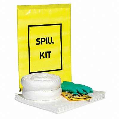 Spill Kit 4 H 12 W 18 L Yellow Bag MPN:SPKO-YTB