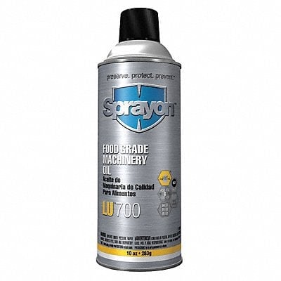 Food Grade Machinery Oil Aerosol 10 oz. MPN:SC0700000