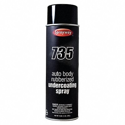 Rubberized Undercoating Black Net 16 Oz. MPN:SW735