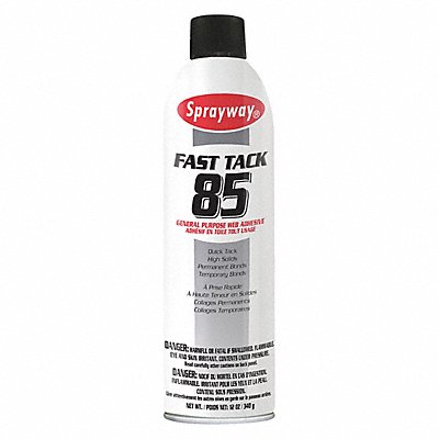 Spray Adhesive 20 fl oz Aerosol Can MPN:SW085 FAST TACK ADHESIVE