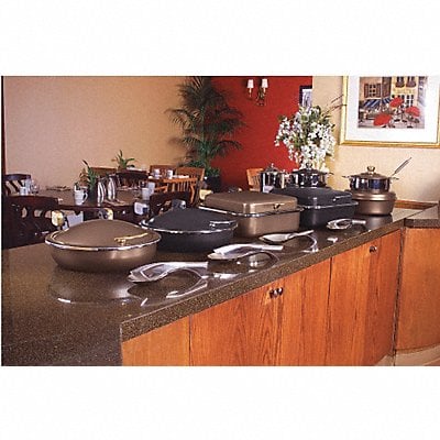 Sauteuse Buffet Server Bronze w/Chrome MPN:2382-567/36