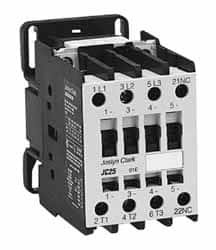 IEC Contactor: 3 Poles, 50 A Load Amps-Inductive, 90 A Load Amps-Resistive, NC & NO MPN:JC50A311M-L