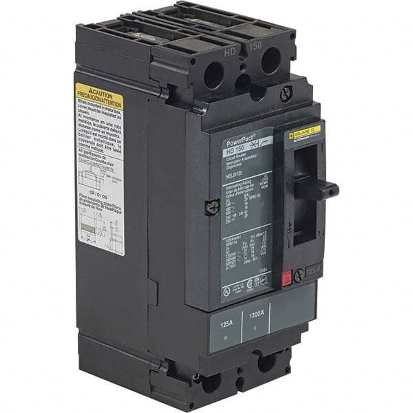 35 Amp, 250 VDC, 600 VAC, 2 Pole, Panel Mount Molded Case Circuit Breaker MPN:HGL26035C