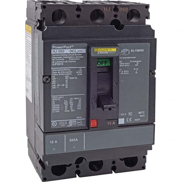 30 Amp, 600 VAC, 2 Pole, Unit Mount Molded Case Circuit Breaker MPN:HJP26030