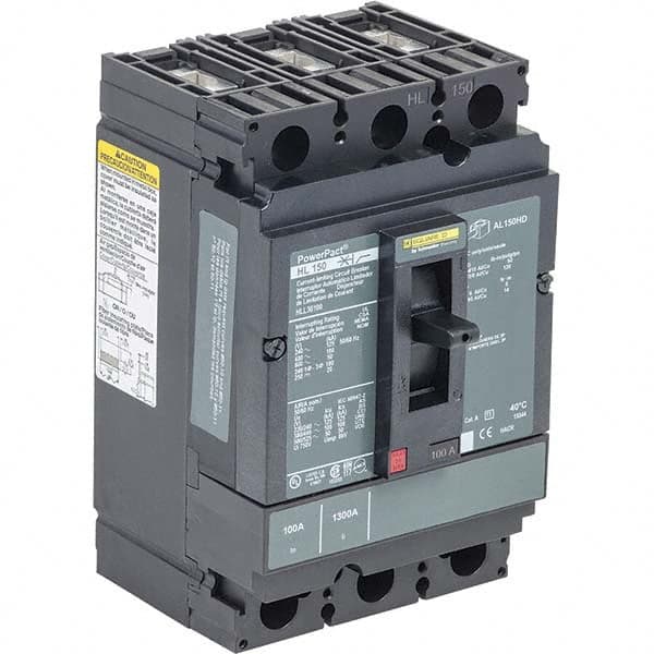 110 Amp, 600 VAC, 3 Pole, Unit Mount Molded Case Circuit Breaker MPN:HLL36110SA