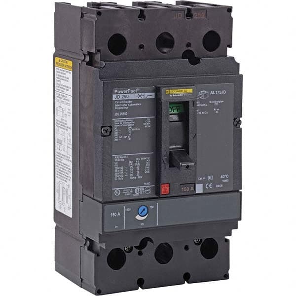 200 Amp, 250 VDC, 600 VAC, 2 Pole, Panel Mount Molded Case Circuit Breaker MPN:JDL26200C