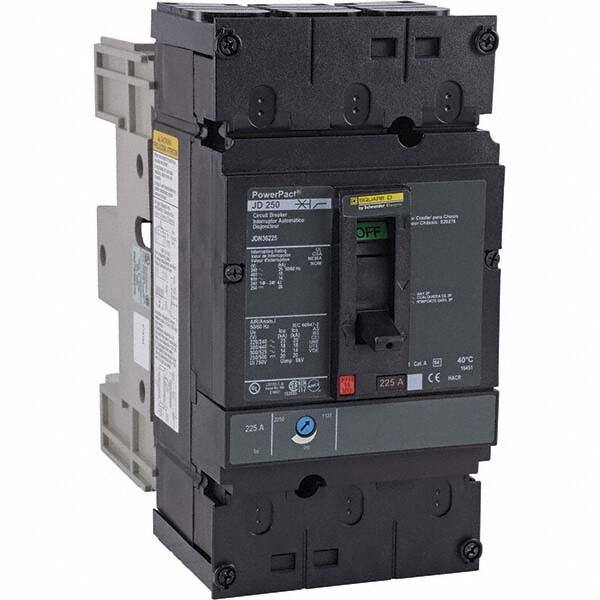 225 Amp, 480 VAC, 3 Pole, Unit Mount Molded Case Circuit Breaker MPN:JDN36225