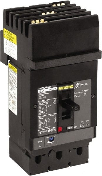 200 Amp, 600 VAC, 3 Pole, Plug In Molded Case Circuit Breaker MPN:JGA36200