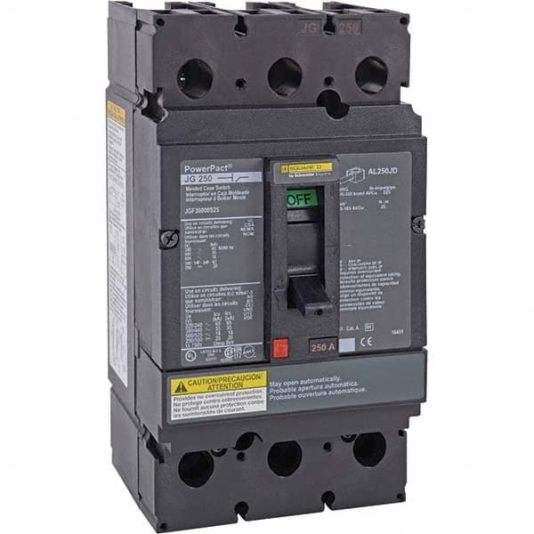 600 VAC, 250 Amp, Automatic Molded Case Switch MPN:JGF36000S25