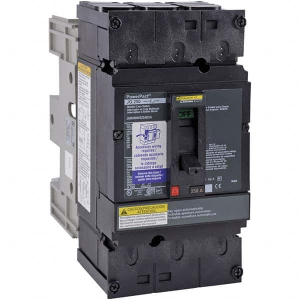 600 Volt, 250 Amp, Automatic Molded Case Switch MPN:JGN36000S25