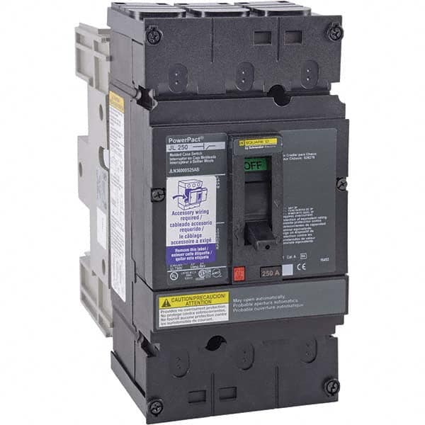 600 Volt, 250 Amp, Automatic Molded Case Switch MPN:JLN36000S25ABSO