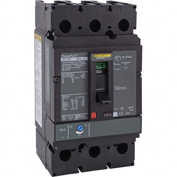 250 Amp, 250 VDC, 600 VAC, 3 Pole, Panel Mount Molded Case Circuit Breaker MPN:JRL36250