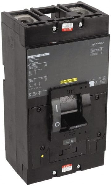 400 Amp, 600 V, 2 Pole, Panel Mount Molded Case Circuit Breaker MPN:LAL26400MB