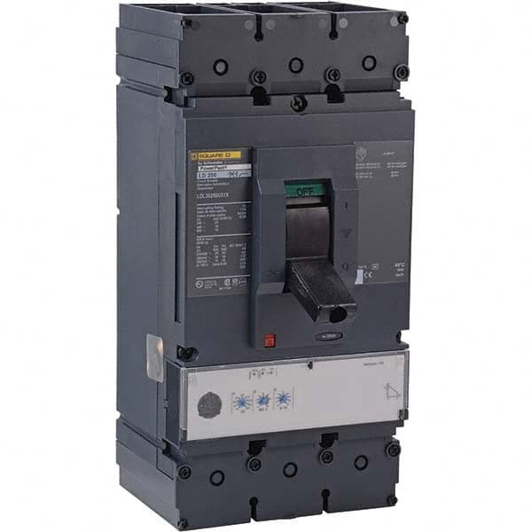 250 Amp, 600 VAC, 3 Pole, Panel Mount Molded Case Circuit Breaker MPN:LDL36250CU31X