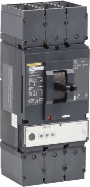 400 Amp, 600 VAC, 3 Pole, Panel Mount Molded Case Circuit Breaker MPN:LGL36400CU31X