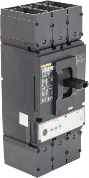 600 Amp, 600 VAC, 3 Pole, Panel Mount Molded Case Circuit Breaker MPN:LJL36600U31X