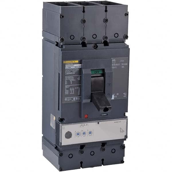 600 Amp, 600 VAC, 3 Pole, Panel Mount Molded Case Circuit Breaker MPN:LJM36600U31X