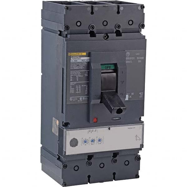 400 Amp, 600 VAC, 3 Pole, Panel Mount Molded Case Circuit Breaker MPN:LLL36400U31X