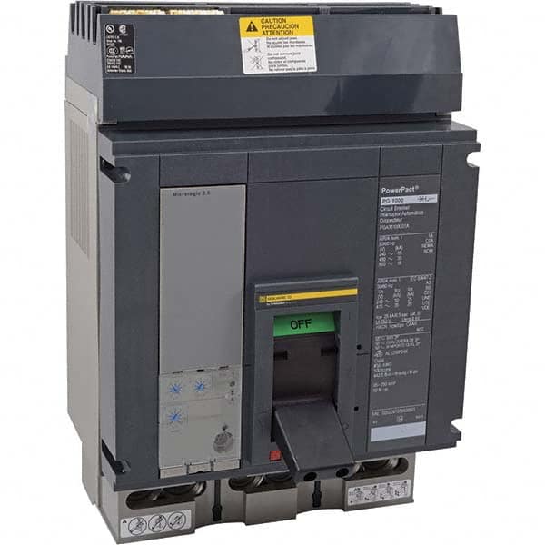 1000 Amp, 600 VAC, 3 Pole, Panel Mount Molded Case Circuit Breaker MPN:PGF36100CU31A