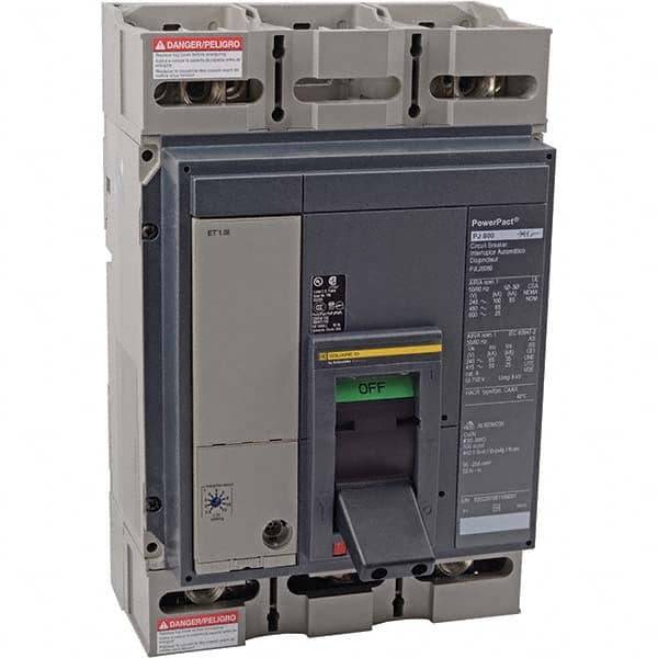 600 Amp, 600 VAC, 3 Pole, Panel Mount Molded Case Circuit Breaker MPN:PGL36060CU63AE1