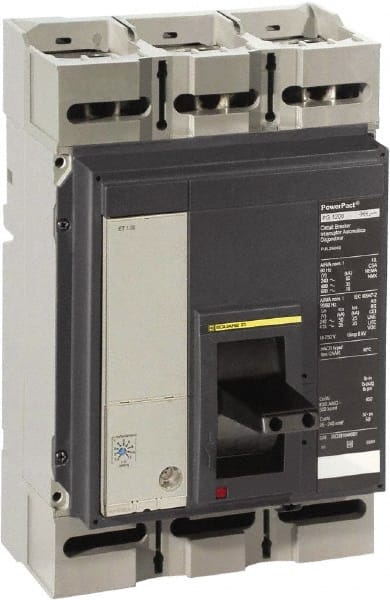 800 Amp, 600 VAC, 3 Pole, Panel Mount Molded Case Circuit Breaker MPN:PGL36080