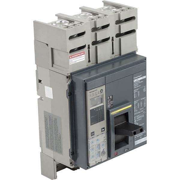 600 Amp, 480 VAC, 3 Pole, Panel Mount Molded Case Circuit Breaker MPN:PLM34060CU33A