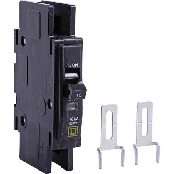 10 Amp, 240 VAC, 1 Pole, Panel Mount Miniature Circuit Breaker MPN:QOU1105283