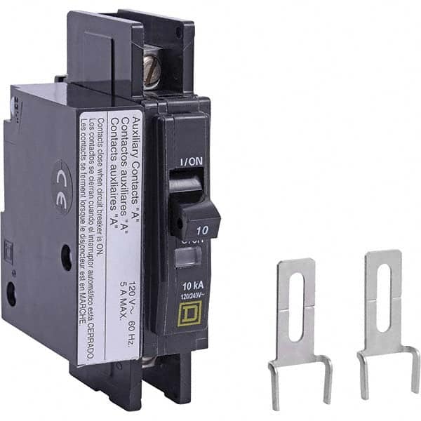 50 Amp, 240 VAC, 1 Pole, Panel Mount Miniature Circuit Breaker MPN:QOU1501200