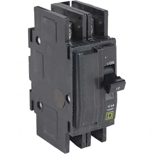 25 Amp, 240 VAC, 2 Pole, Panel Mount Miniature Circuit Breaker MPN:QOU2253100