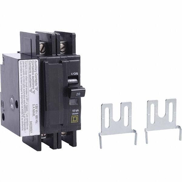 30 Amp, 240 VAC, 2 Pole, Panel Mount Miniature Circuit Breaker MPN:QOU2301200