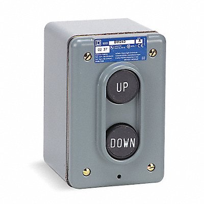 Push Button Control Station 2NO Up/Down MPN:9001BW243