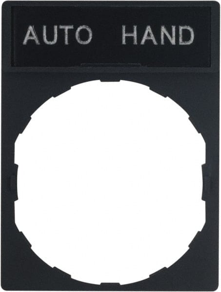 Rectangular, Legend Plate - Auto-Hand MPN:ZBY2364