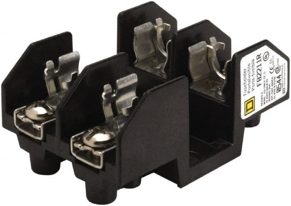 2 Pole, 250 Volt, 30 Amp, Surface Mount Fuse Holder MPN:9080FB2211R