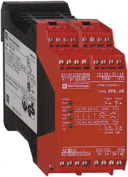 24 VAC/VDC, 5 VA Power Rating, Standard Electromechanical & Solid State Screw General Purpose Relay MPN:XPSAK311144P